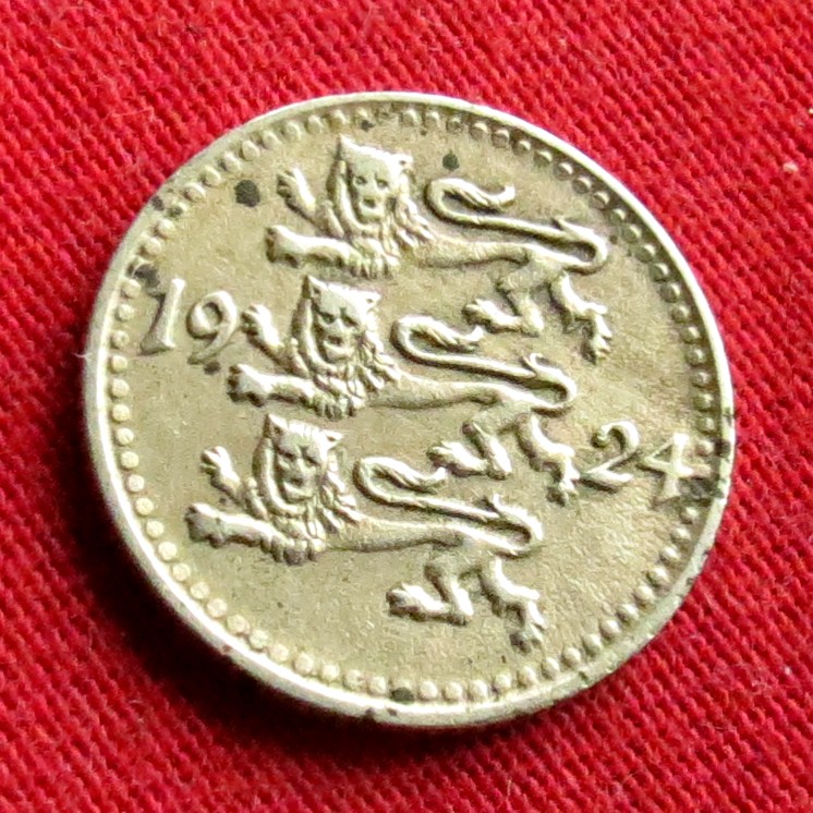  Estland 1 Mark 1924   