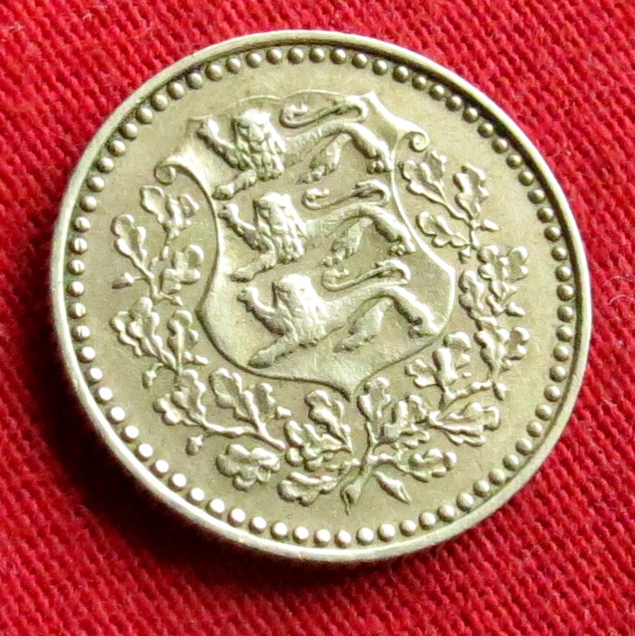  Estland 1 Mark 1926   