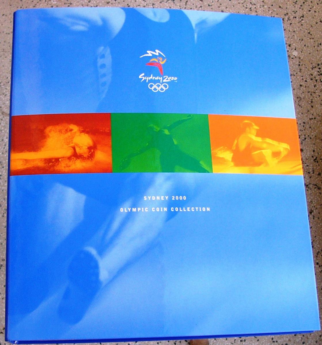 Australia 28 coins x $5 2000 Sydney Olympics in album