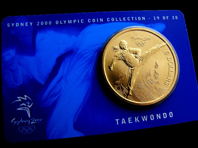  Australia 5 $ taekwondo Olympic games Sydney 2000   