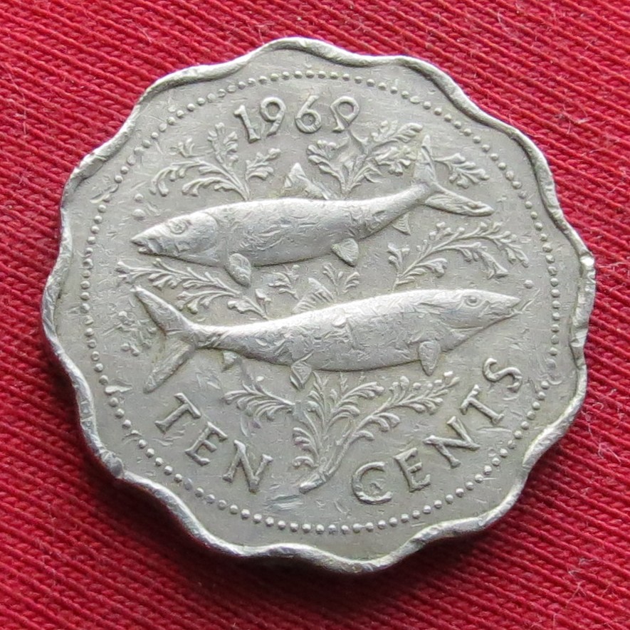 Bahamas 10 cents 1969 #3