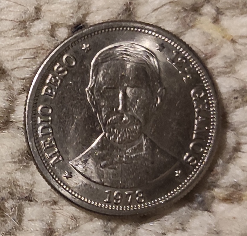  Dominikanische Republik 1/2 Peso 1978, (1937 - 2025)   