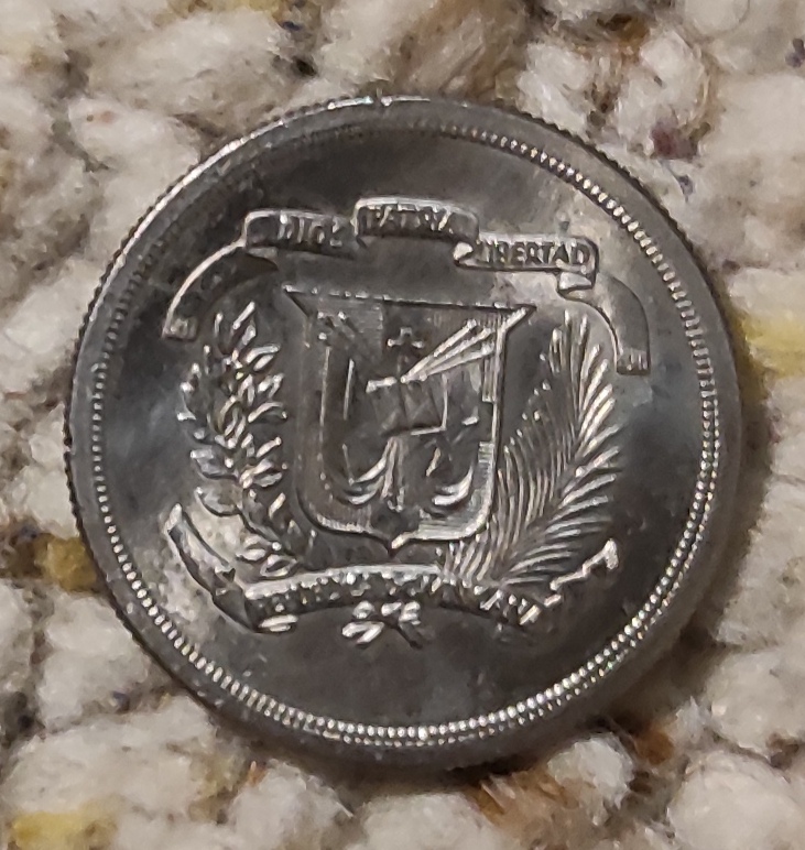  Dominikanische Republik 1/2 Peso 1978, (1937 - 2025)   