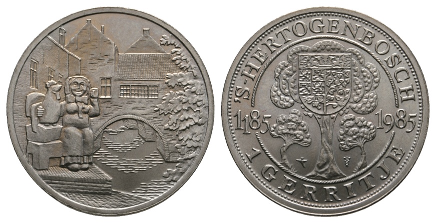  Niederlande; Medaille 1985; Unedel; 9,30 g; Ø 30 mm   