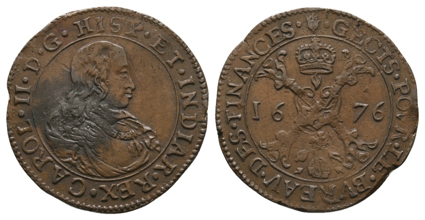 Ausland, Kleinmünze 1676   