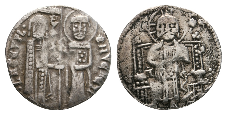  Mittelalter, Kleinmünze 1,83 g; Ag   