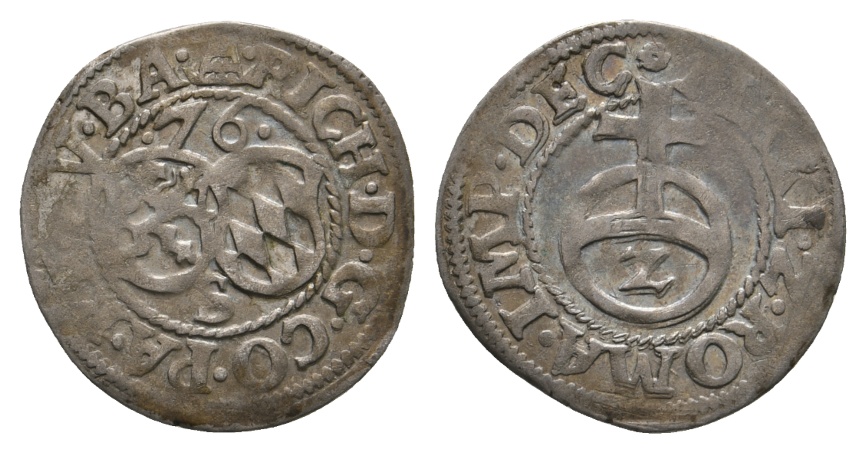  Altdeutschland; Kleinmünze 1576   