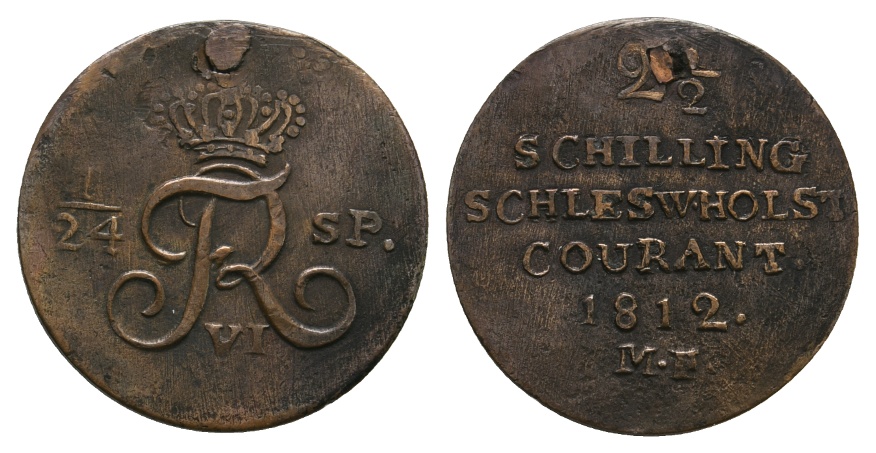  Altdeutschland; Kleinmünze 1812   