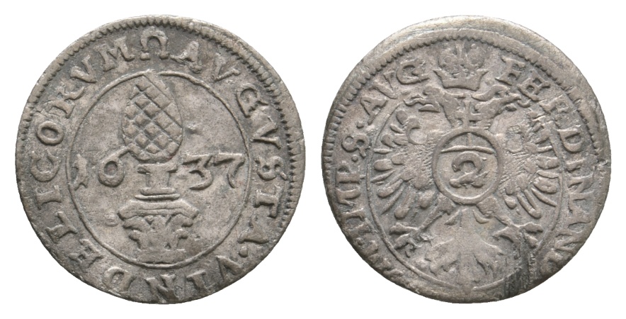  Altdeutschland; Kleinmünze 1637   
