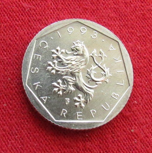  Czech Republic 20 haler 1993   