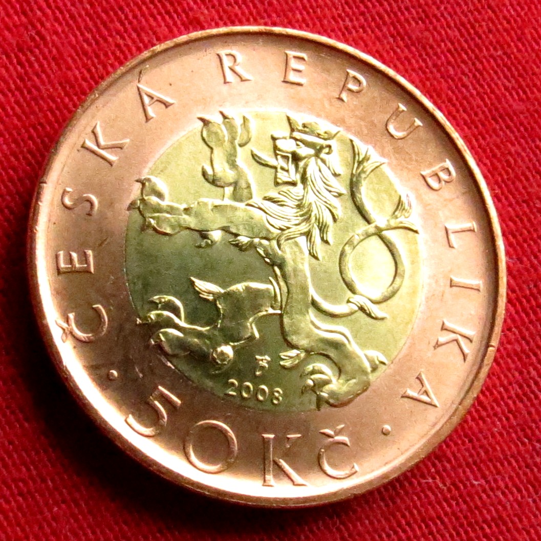  Czech Republic 50 koruna 2008   
