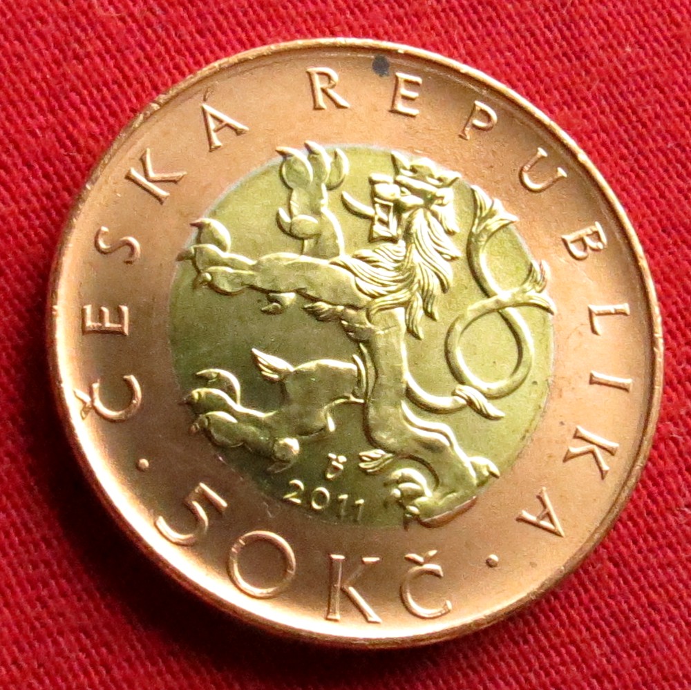  Czech Republic 50 koruna 2011   