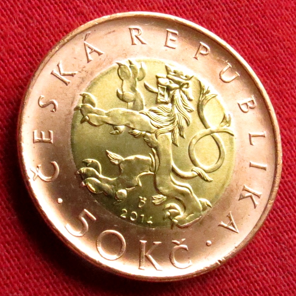  Czech Republic 50 koruna 2014   