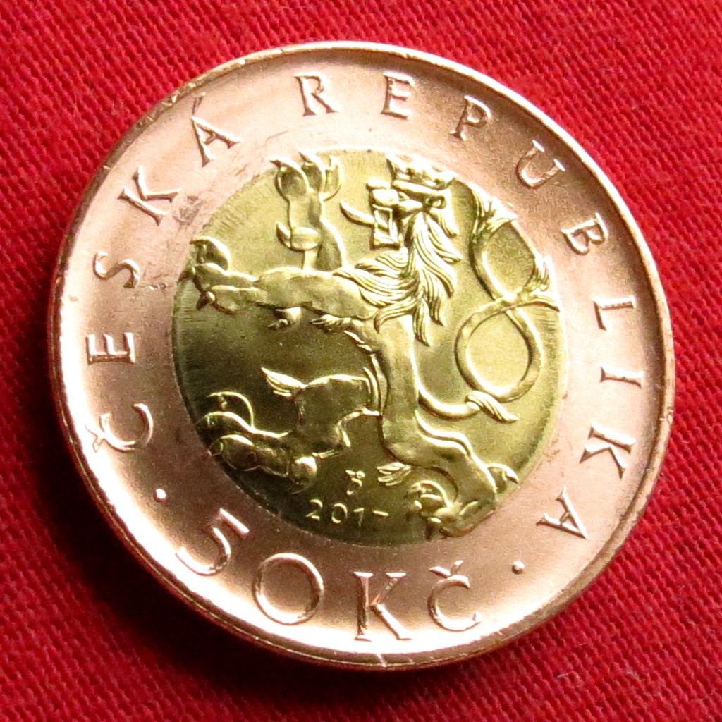  Czech Republic 50 koruna 2017   