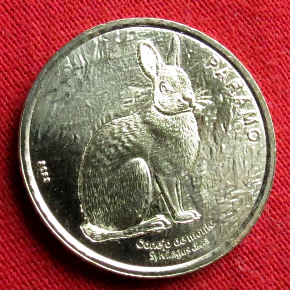  Costa Rica 50 colones 2023 rabbit unc   