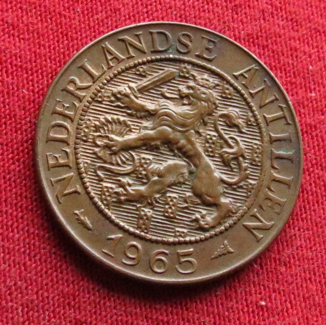 ANTILLES 2.1/2 cents 1965   