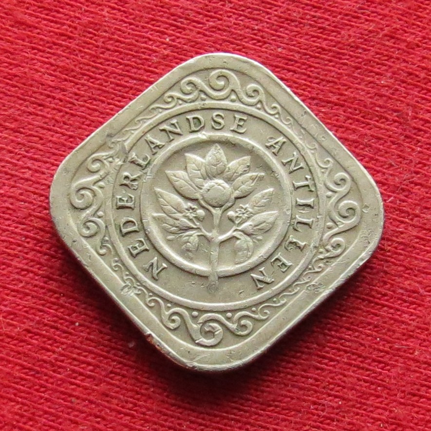  ANTILLES 5 cents 1962   