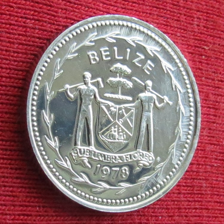  Belize 5 cents 1978 birds   