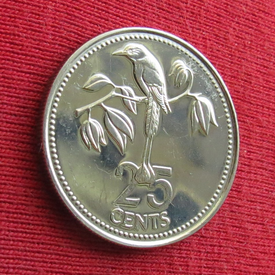 Belize 25 cents 1978 birds
