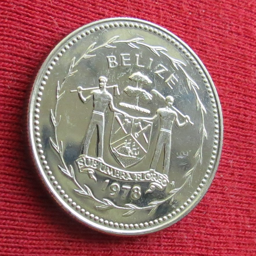 Belize 25 cents 1978 birds   
