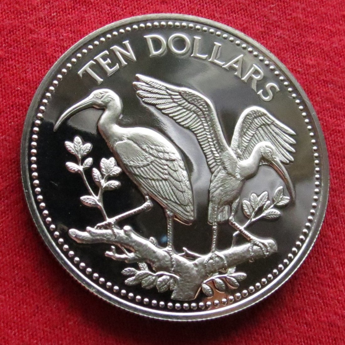 Belize 10 $ 1980 birds