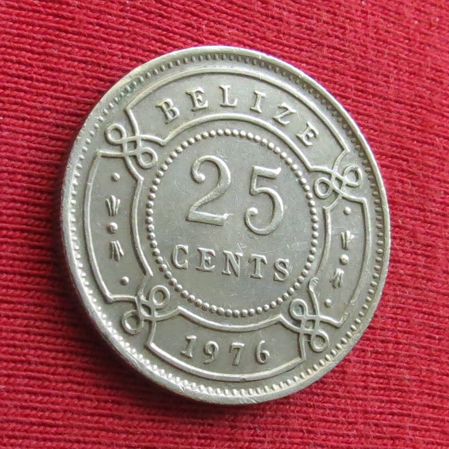 Belize 25 cents 1976