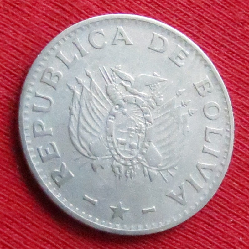  Bolivia 20 centavos 1987   