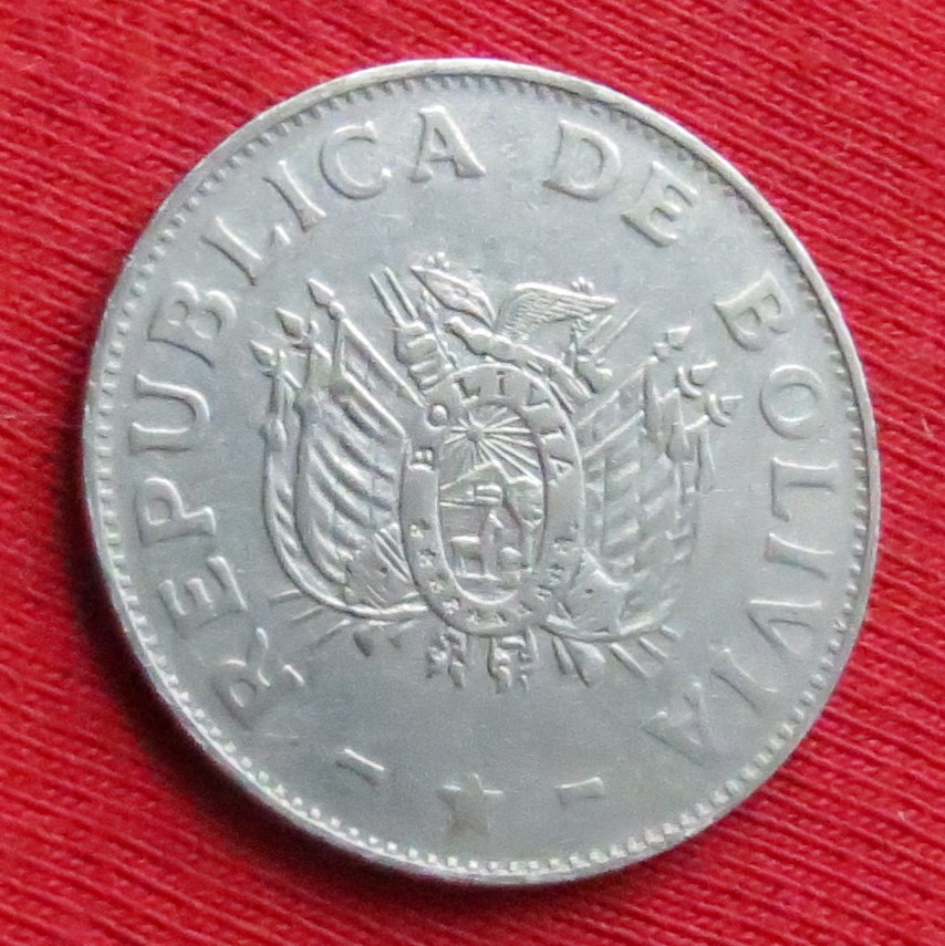  Bolivia 50 centavos 1991   