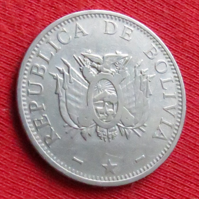  Bolivia 50 centavos 2001   