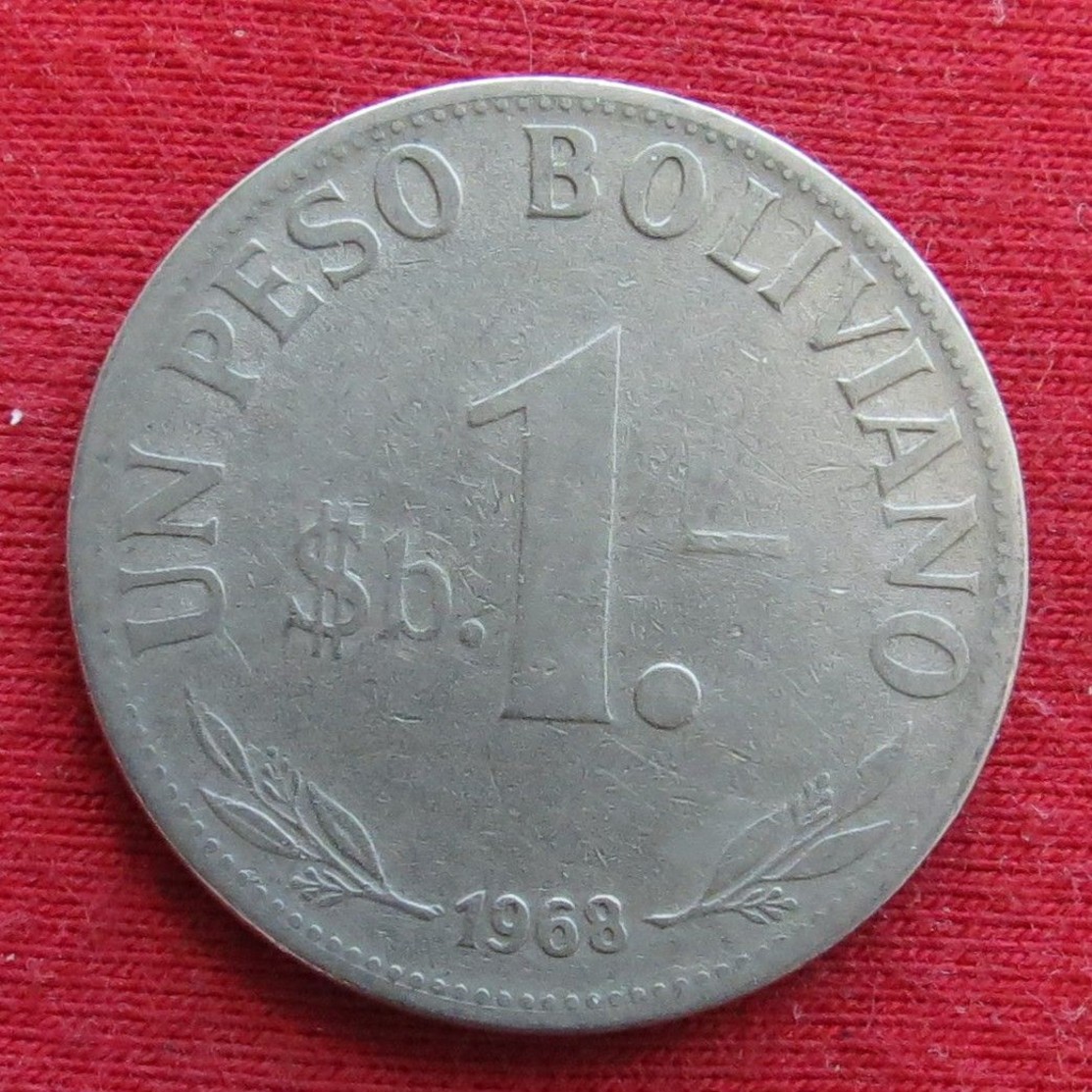 Bolivia 1 peso boliviano 1968