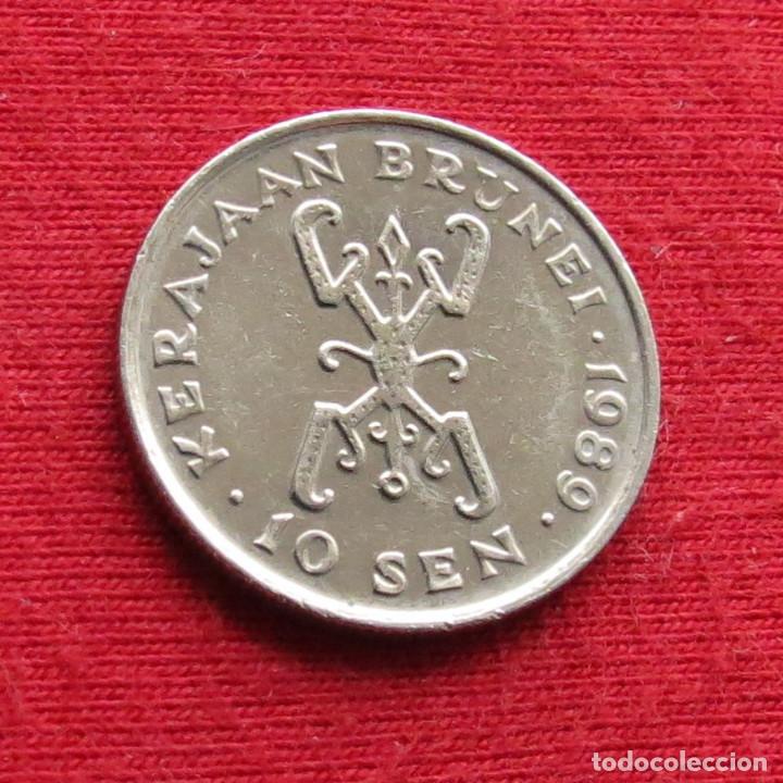  Brunei 10 sen 1989   