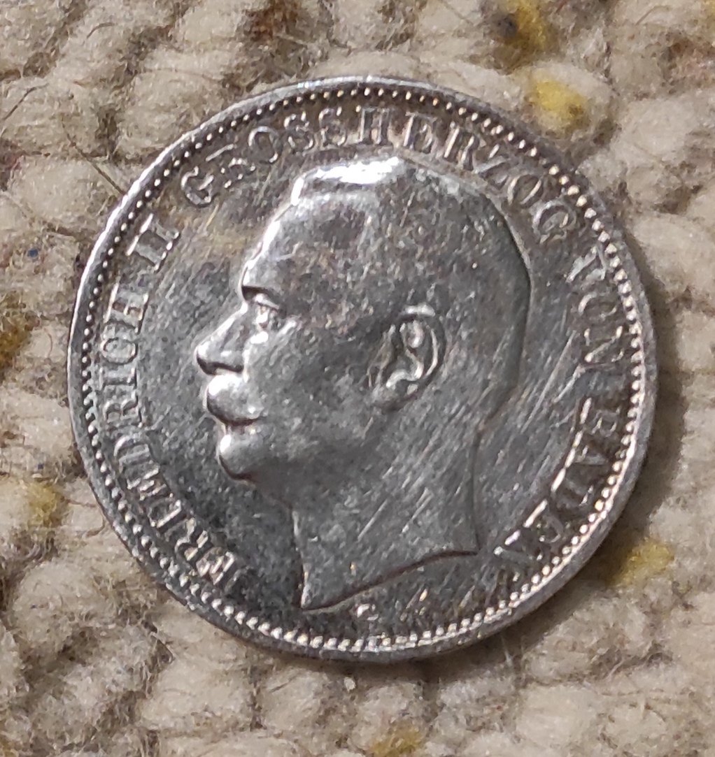  Baden 3 Mark 1914, SILBER,   
