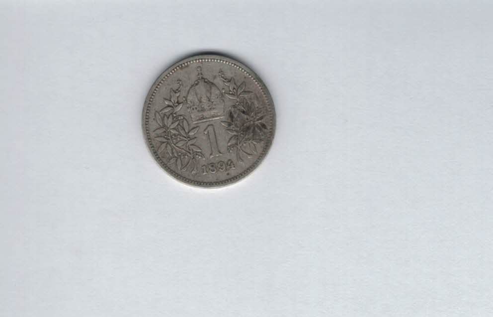  1 Krone 1894 á 4,17g fein silber Kronenwährung Österreich Spittalgold9800 (4508   