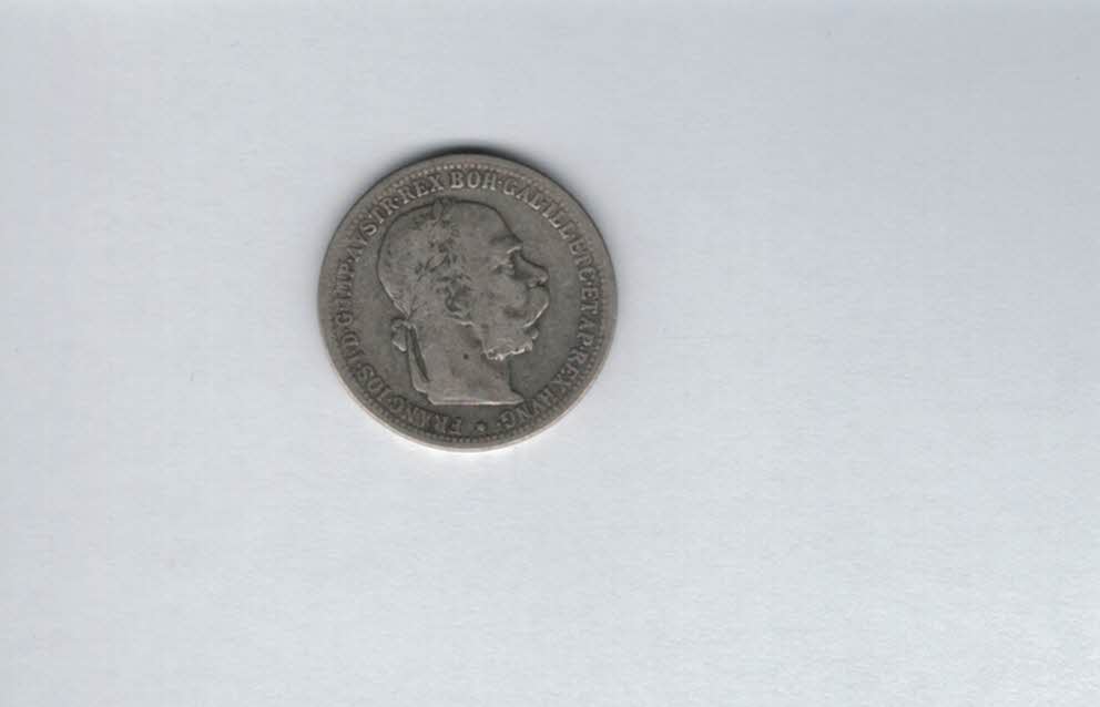  1 Krone 1898 á 4,17g fein silber Kronenwährung Österreich Spittalgold9800 (4508   