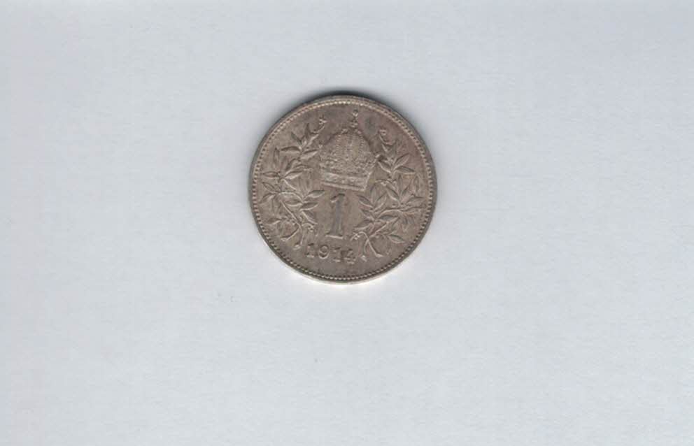 1 Krone 1914 á 4,17g fein silber Kronenwährung Österreich Spittalgold9800 (4508   