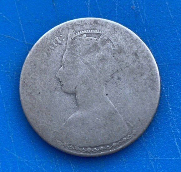  SILBER - Großbritannien 1 Florin (One Tenth of a Pound)  Gothic 1851 - 1887   