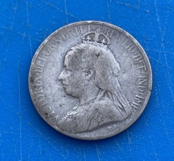  SILBER - Zypern (Britische Kolonialverwaltung) 9 Piastres 1901 Victoria Old Head   