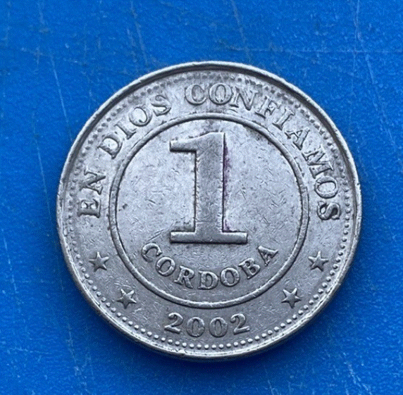  Nicaragua 1 Córdoba 2002 Münze   