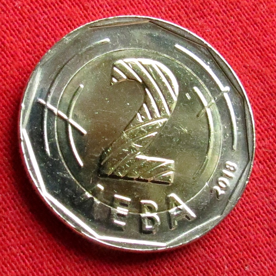  Bulgaria 2 Lev 2018 EU   