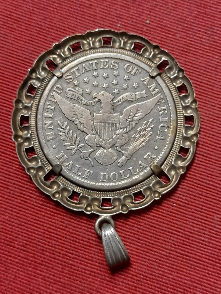  USA 1/2 Dollar 1915 Silber   