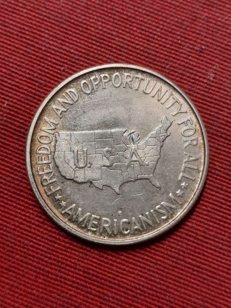  USA 1/2 Dollar 1954 Silber   