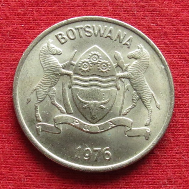  Botswana 25 thebe 1976   