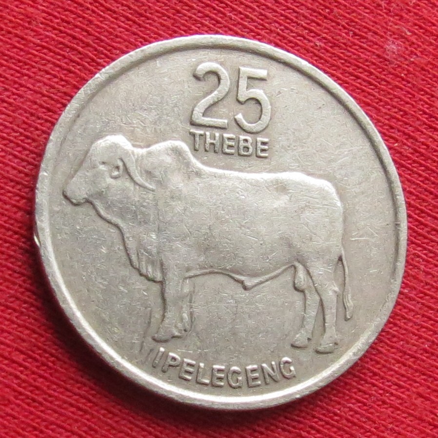 Botswana 25 thebe 1977
