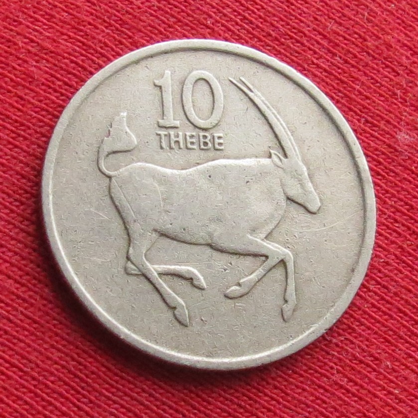 Botswana 10 thebe 1977