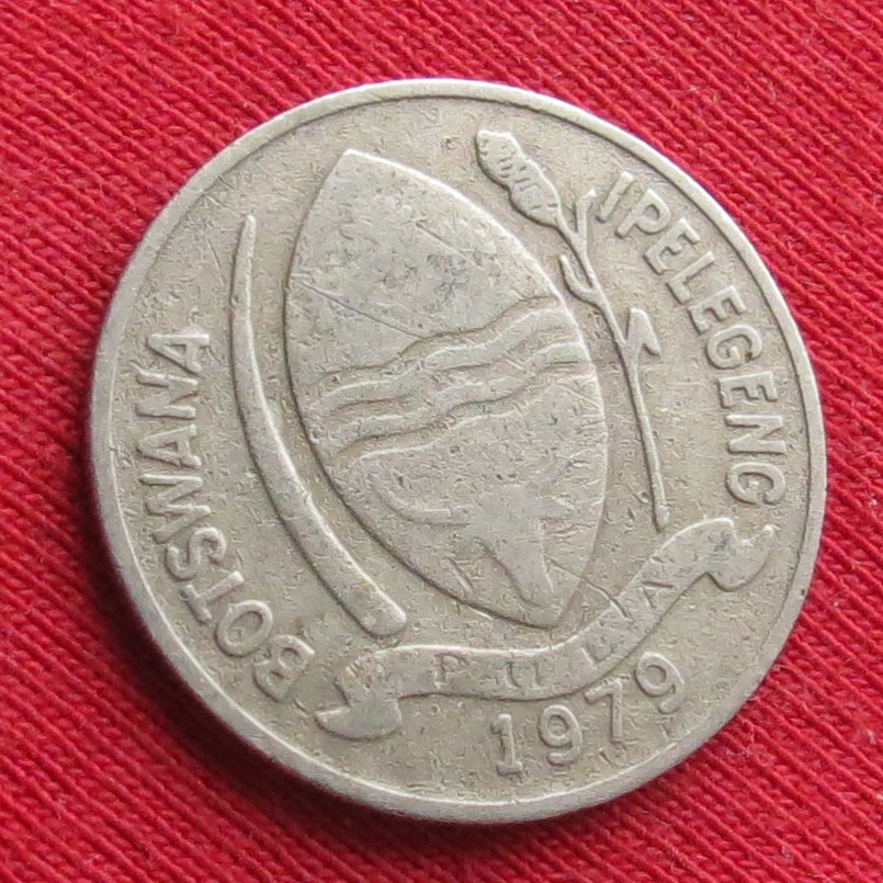  Botswana 10 thebe 1979   