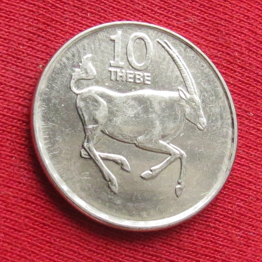 Botswana 10 thebe 1991