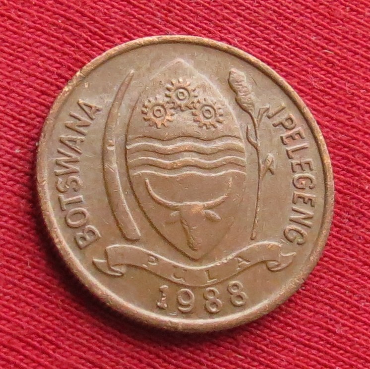  Botswana 5 thebe 1988   