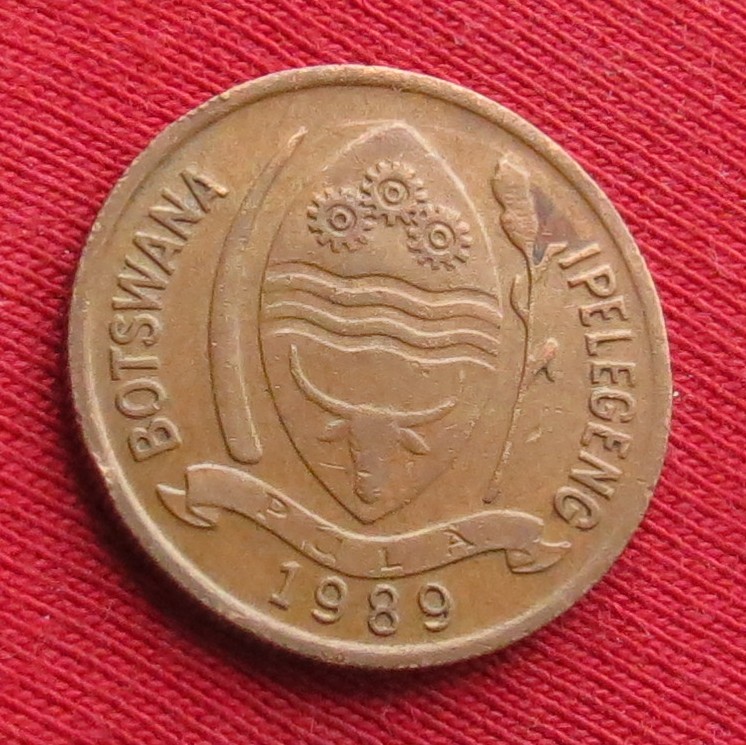  Botswana 5 thebe 1989   