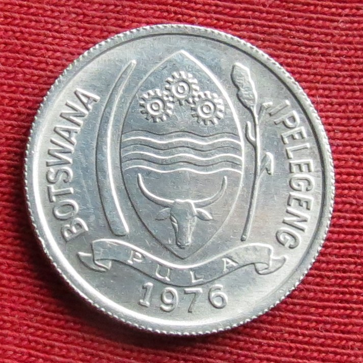  Botswana 1 thebe 1976   