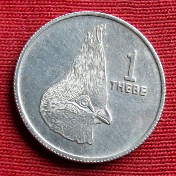 Botswana 1 thebe 1984 #1